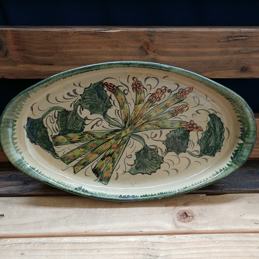 VTG terracotta (made in mexico) oblong tray